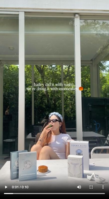 Brixx Derma skincare content